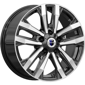 Диск K&K Мичиган 18x8 5x130 ET53 DIA71.60 Алмаз Черный