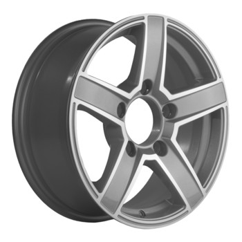 Диск Khomen 1614 16x6.50 5x139.70 ET40 DIA98.50 F-Silver-FP